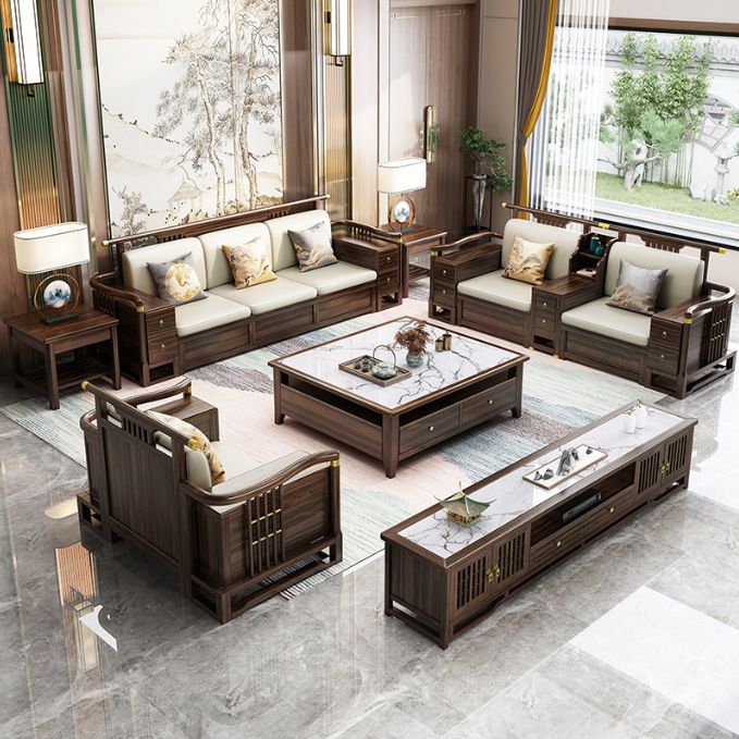 2023年新中式家具乌金木沙发的优缺点
