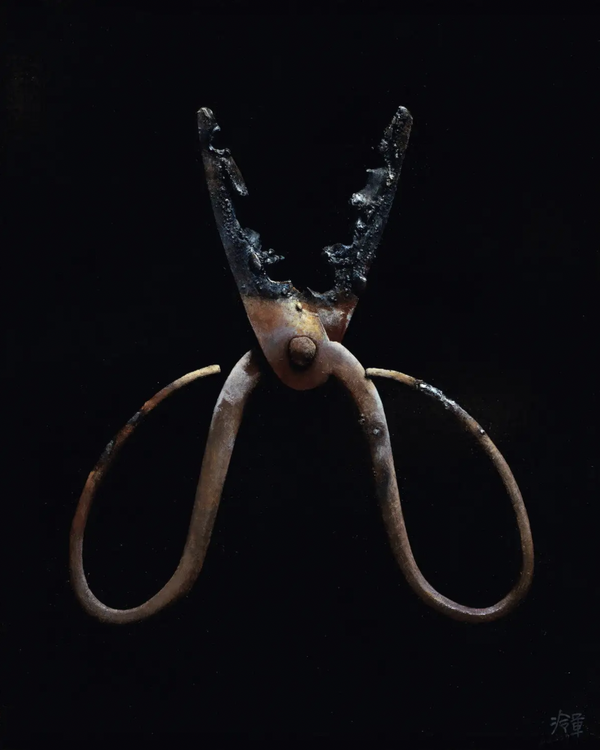 超写实画家冷军的破旧发动机1995年卖了16万港元昨天拍得4830万元