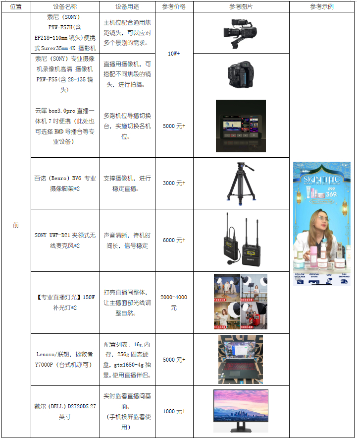 直播环境搭建及设备详解