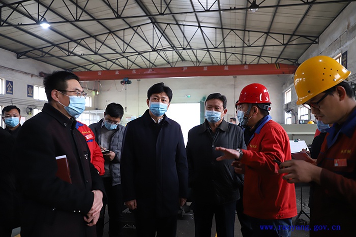 县委书记张双翼调研安全生产工作