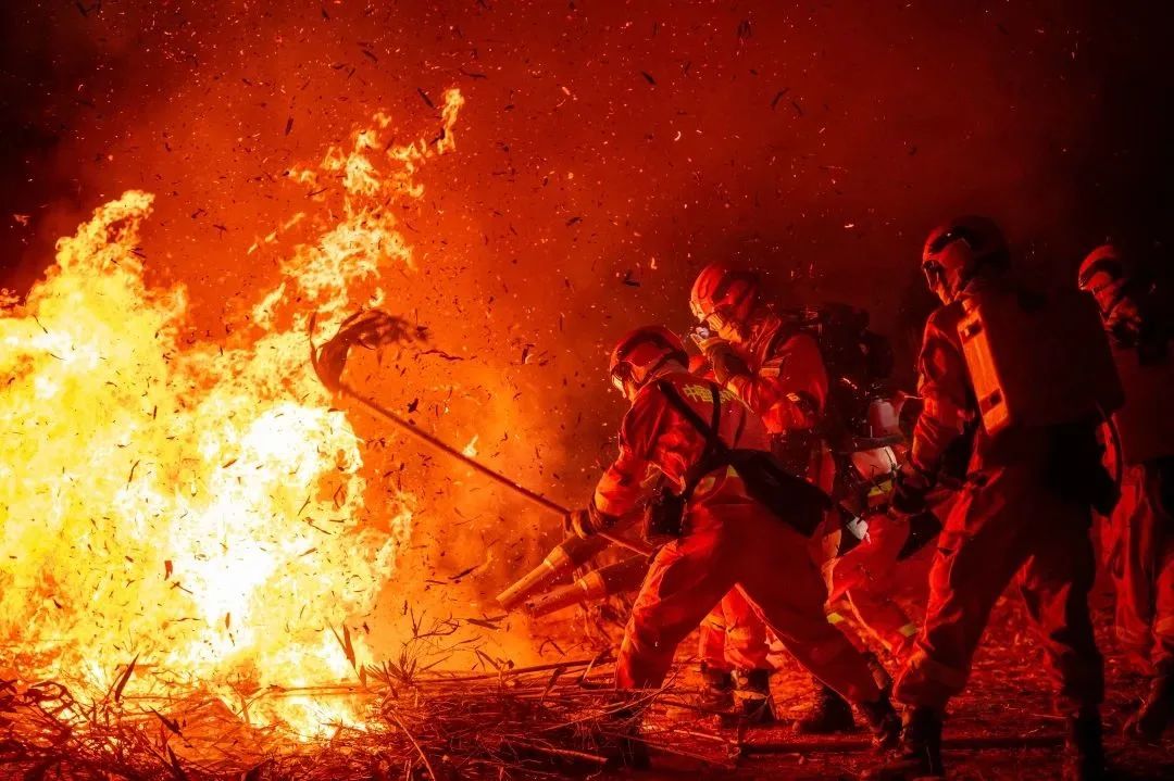高清组图丨直击森林消防员野外驻训现场