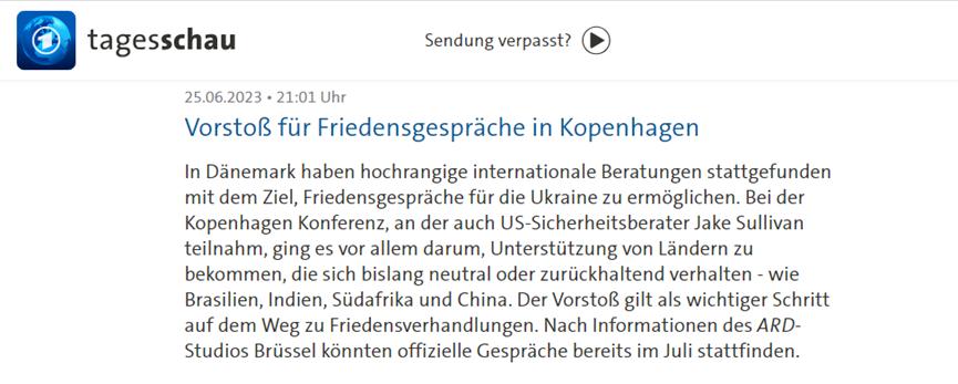 俄乌冲突将迎重大转折?德国电视台预计和谈最早将于7月开始