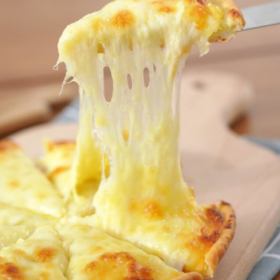 超长拉丝的披萨,榴莲控的最爱——榴莲披萨