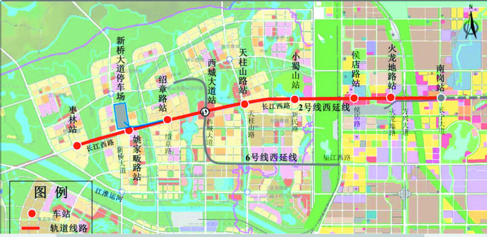 合肥2号线未来或直达江淮运河沿线