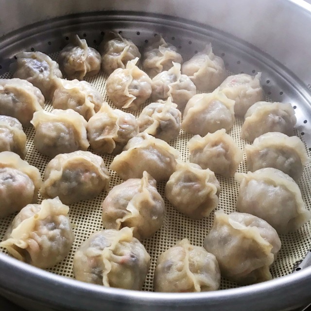 豆腐地软蒸饺,好吃的素馅蒸饺,很棒哦!