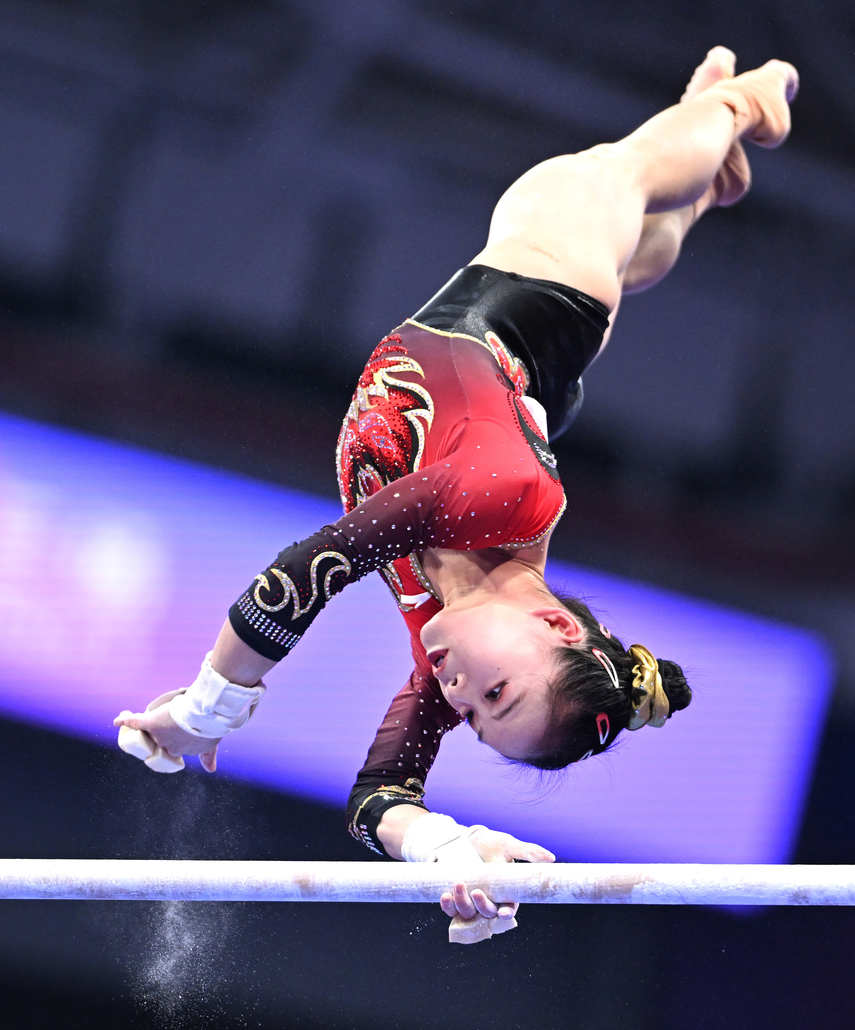 竞技体操——女子团体决赛:中国队获得冠军