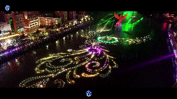 "逐梦百年,凤舞九天"喷泉音乐节在陕西凤县盛大开启