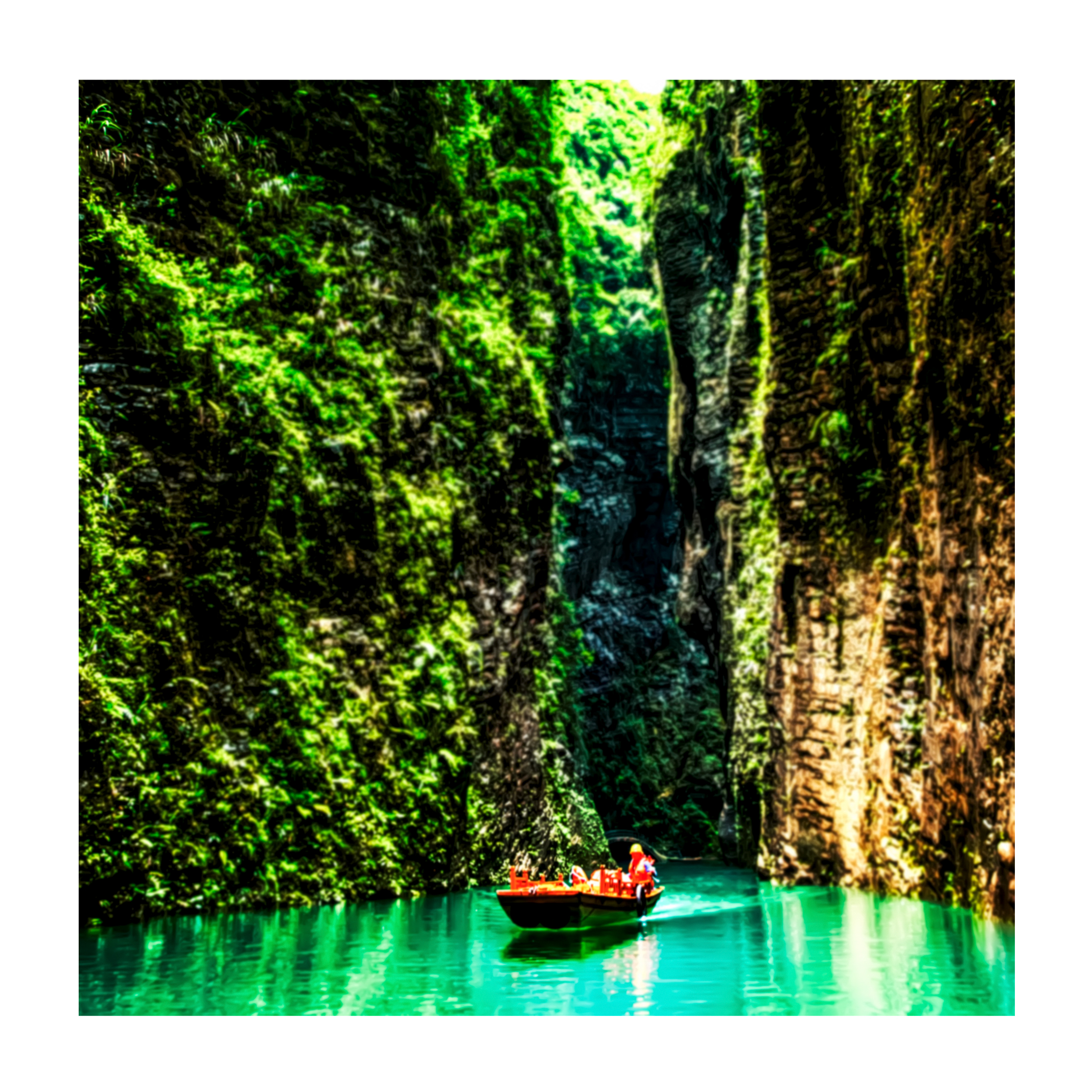 老道《道影清风》:恩施 屏山大峡谷