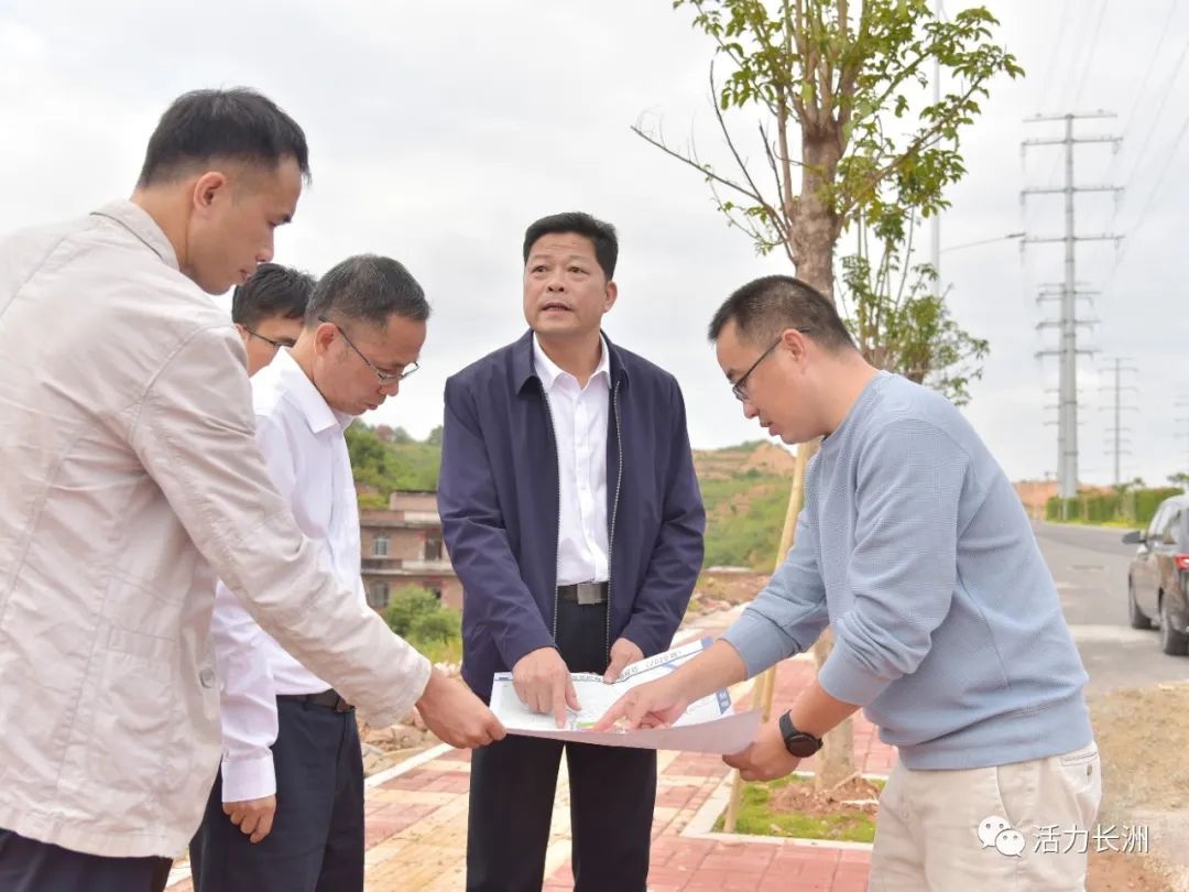 陶国铭到市商贸物流园区调研项目建设