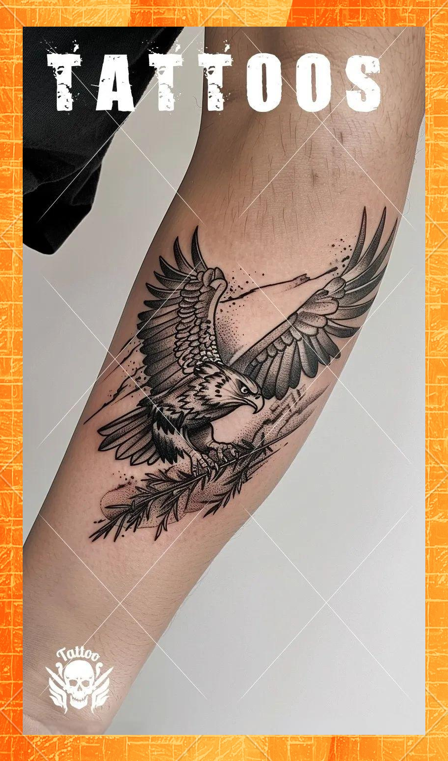 老鹰纹身:探索背后的文化与艺术魅力