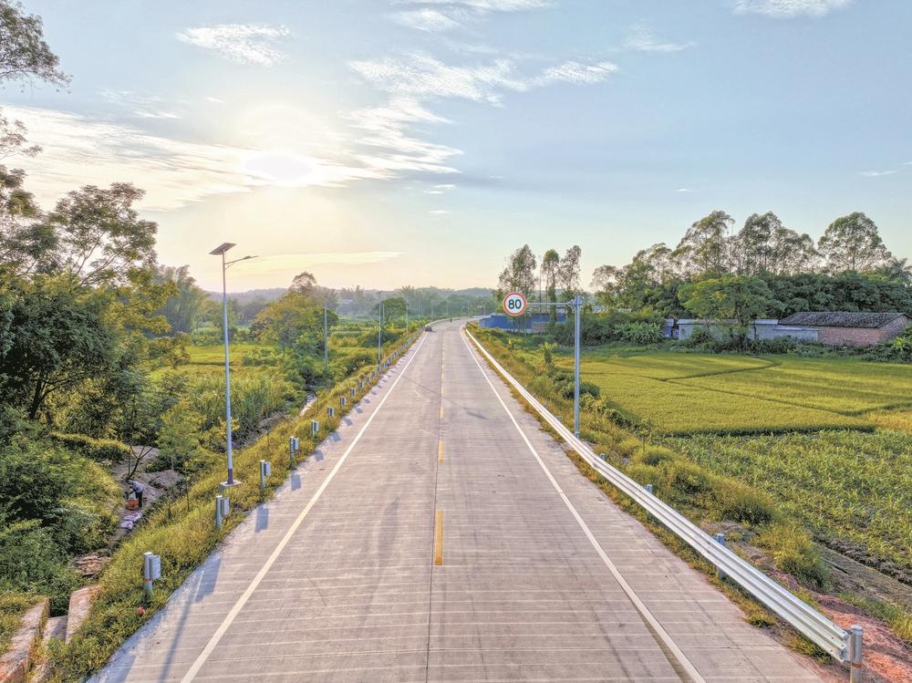 浦欽二級公路正式通車