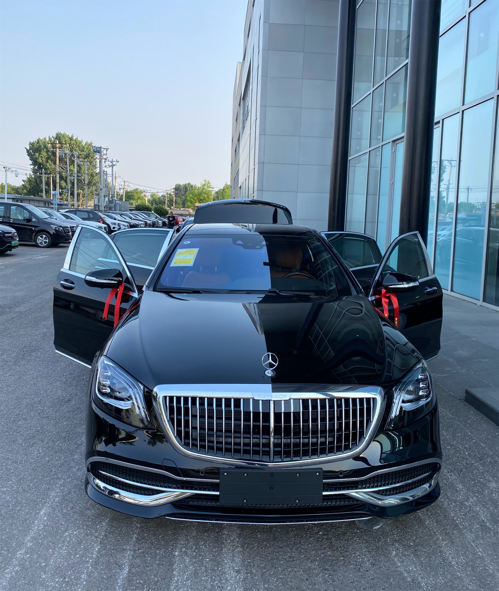 入门级迈巴赫提车,办下地160多万,车主:这才叫豪华轿车!