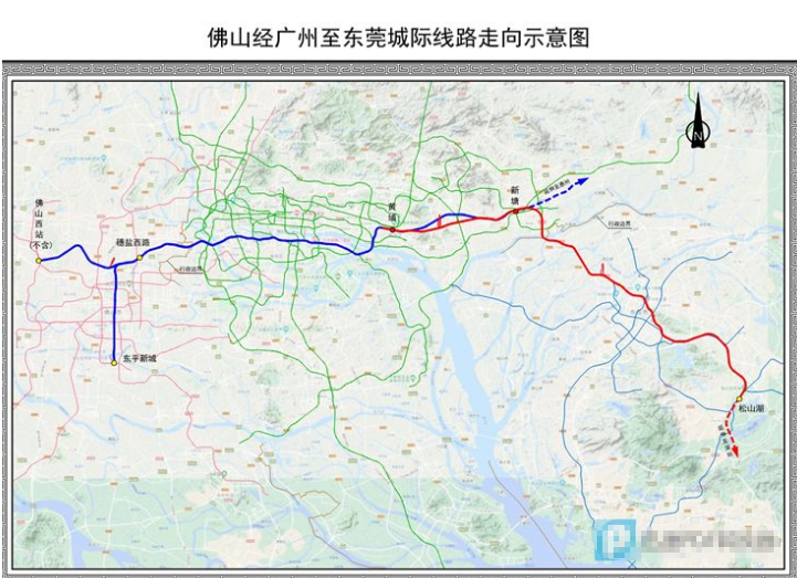 广州磁悬浮列车线路图图片