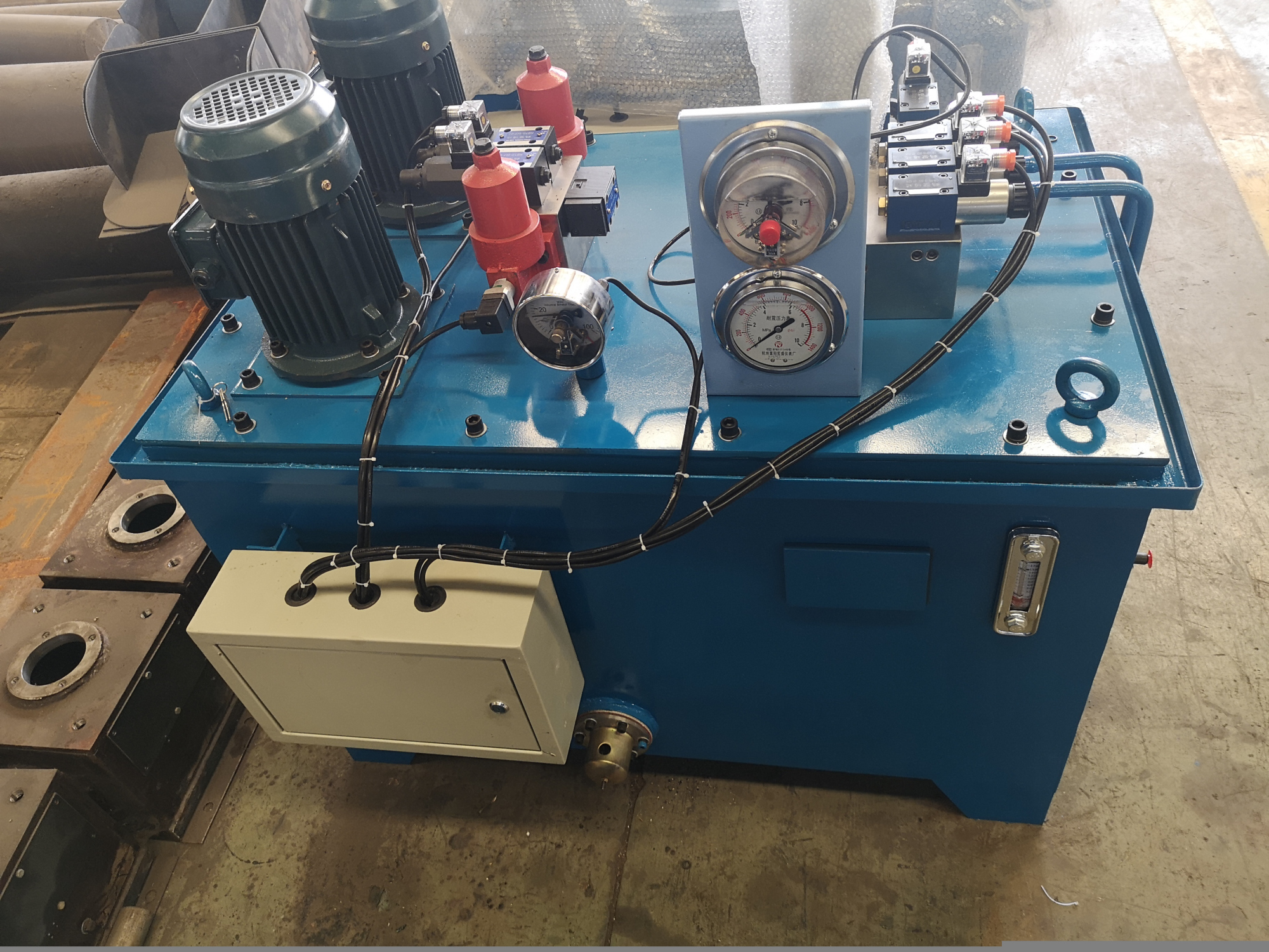 矿用提升机(绞车)液压站工作原理