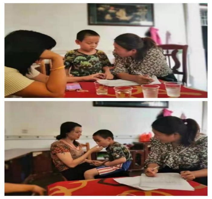 爱暖寒冬——特别的爱给特别的你——思聪中心小学开展送教上门教育