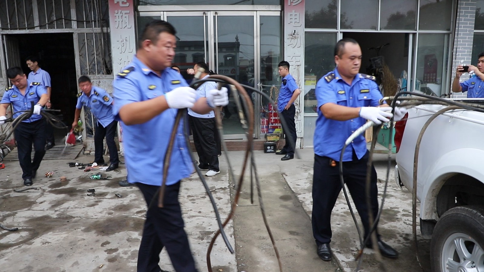 台儿庄泥沟镇搬迁村庄图片