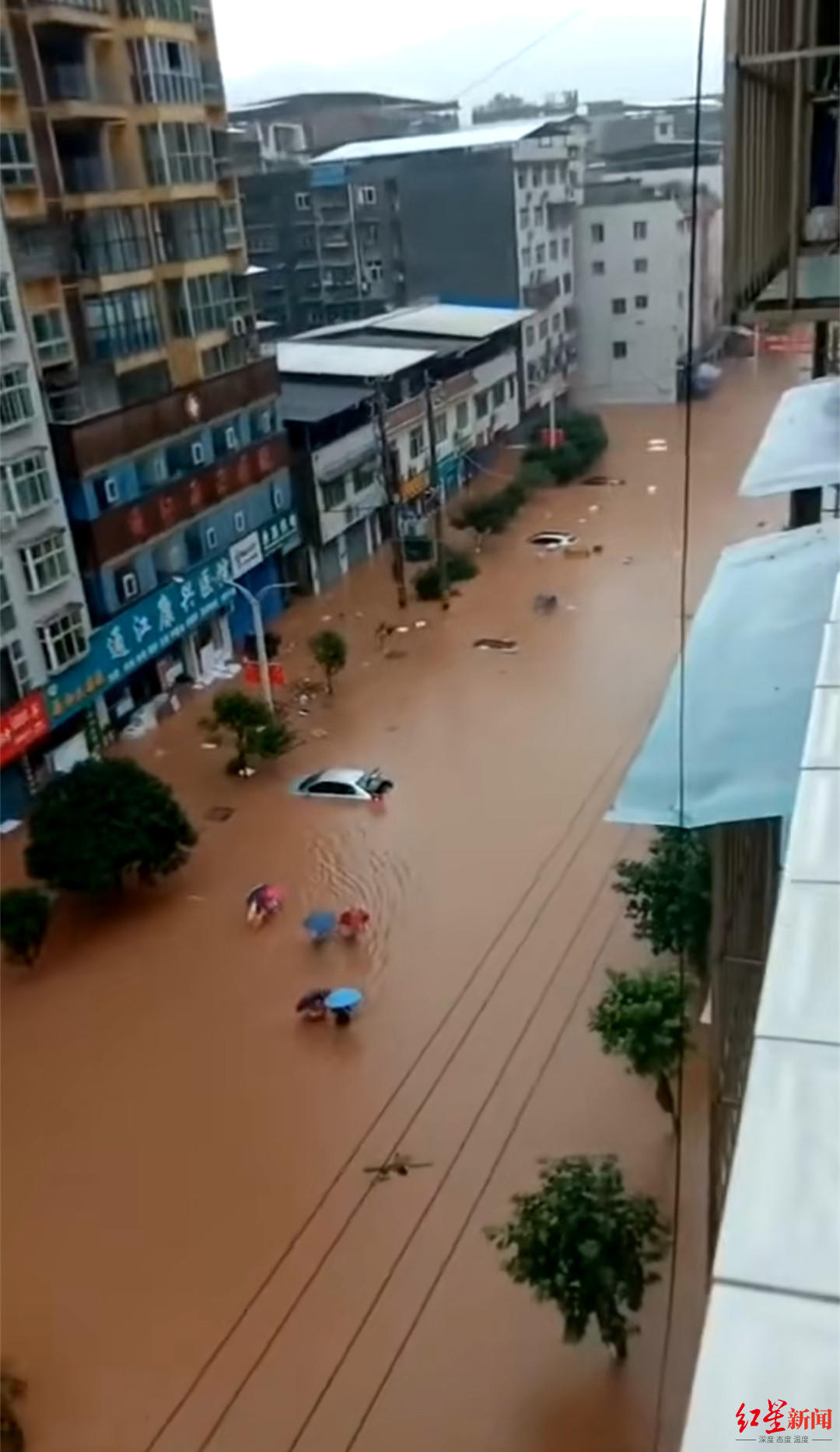 四川巴中强降雨致7万余人受灾 已启动iii级防汛应急响应