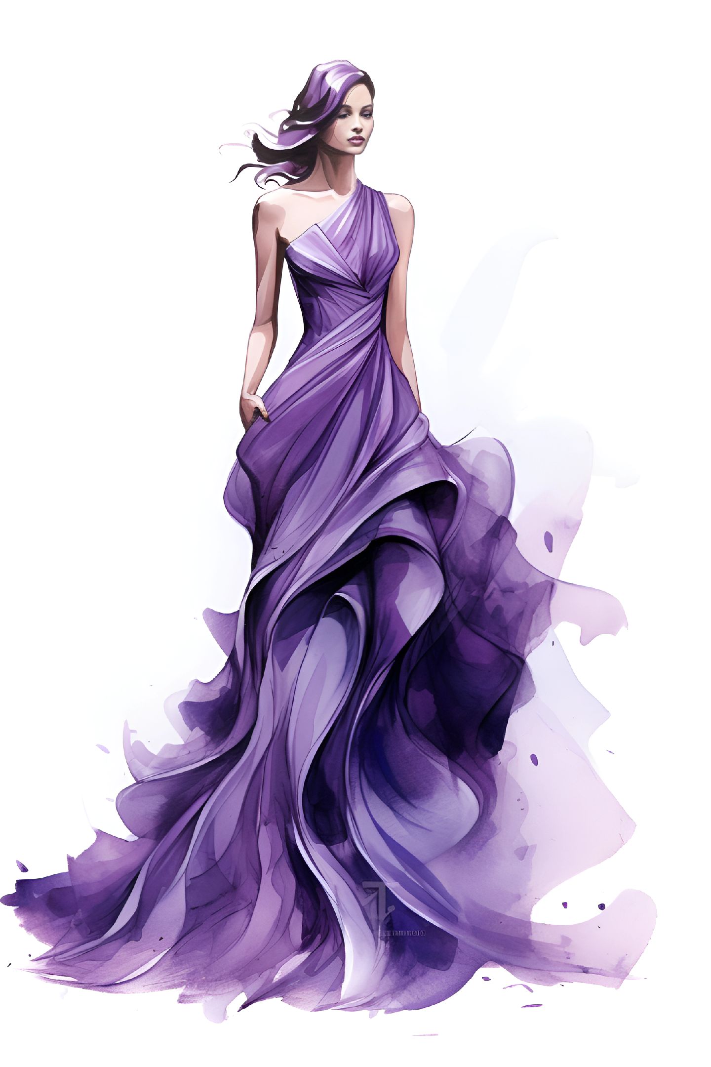 ai美图分享,高级定制礼服(二)