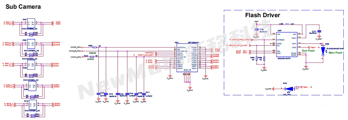 联发科安卓核心板开发板_mtk6737/mt6737系列设计资料电路原理图
