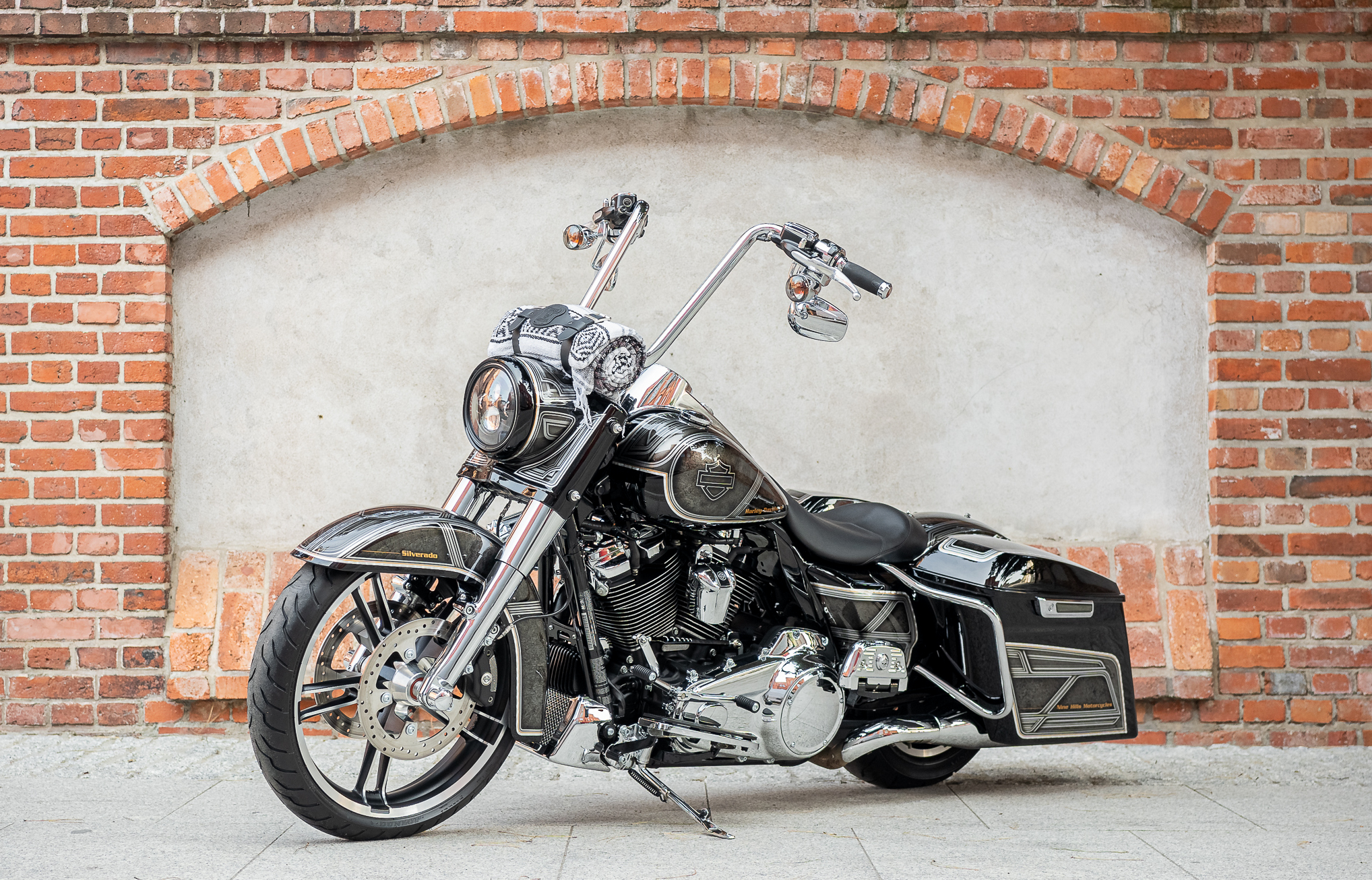 silverado 哈雷路王road king改装欣赏