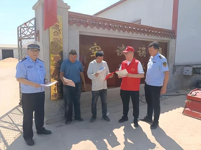 小王庄镇:夏收时节 绷紧"安全弦"