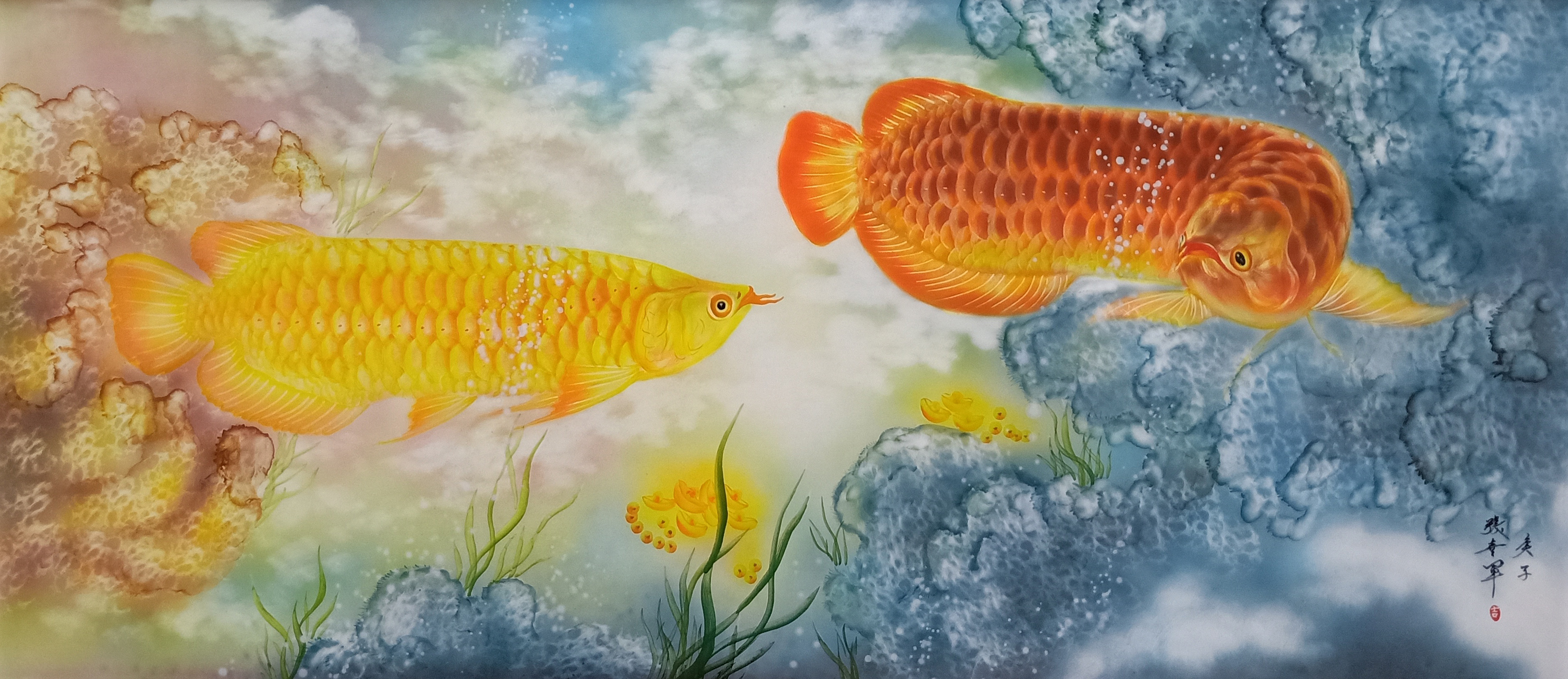 中国近现代书画名家——张喜军