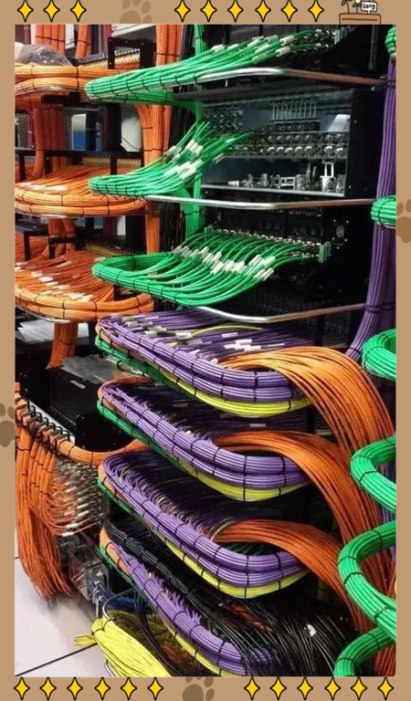 德国工程师的布线艺术与设施维护之美