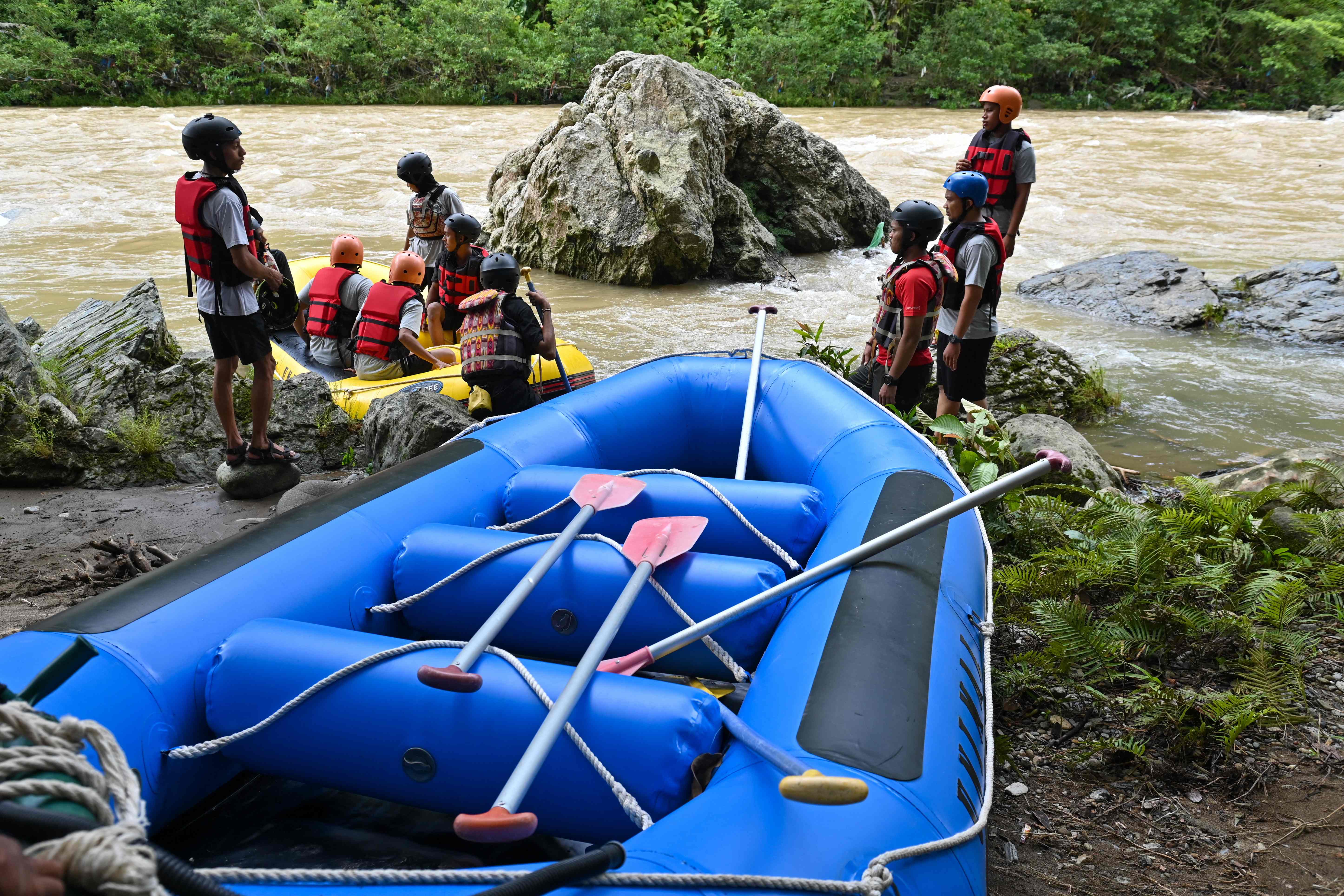 印度尼西亚亚齐特区:体验皮划艇漂流