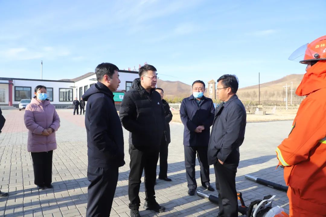 王永佳调研春季森林草原防火工作