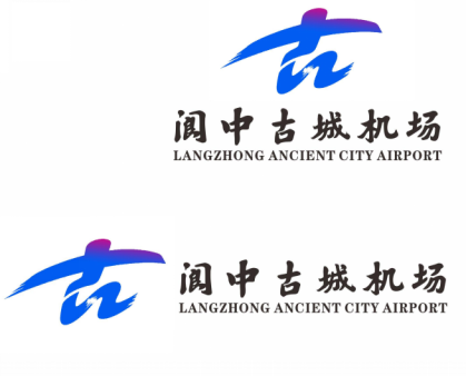 阆中古城机场logo设计方案出炉,快来pick你的最爱!