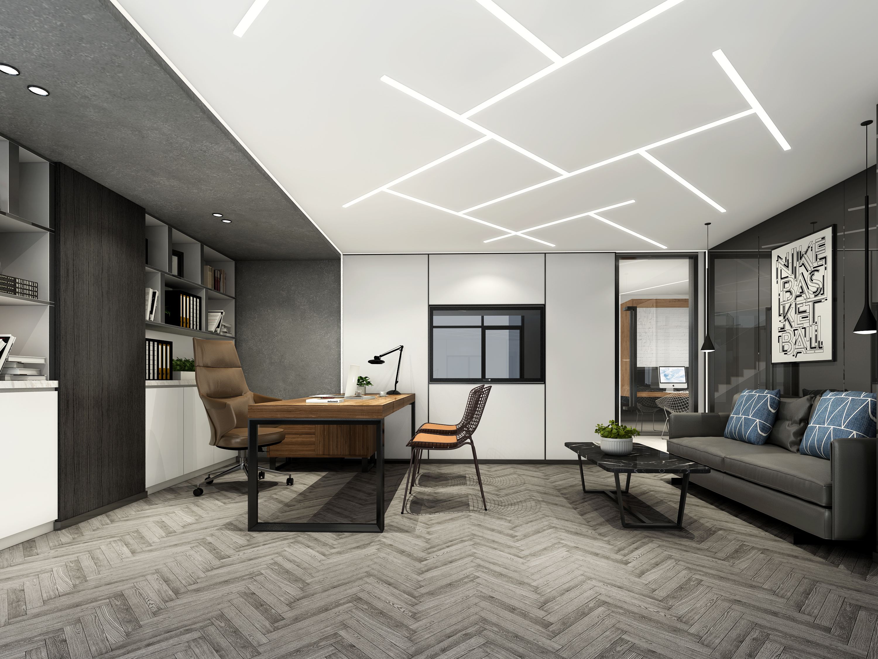 合肥办公室创意装修设计技巧是什么呢?