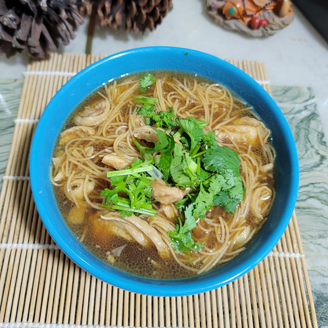 大肠面线,特色小吃,美味早餐