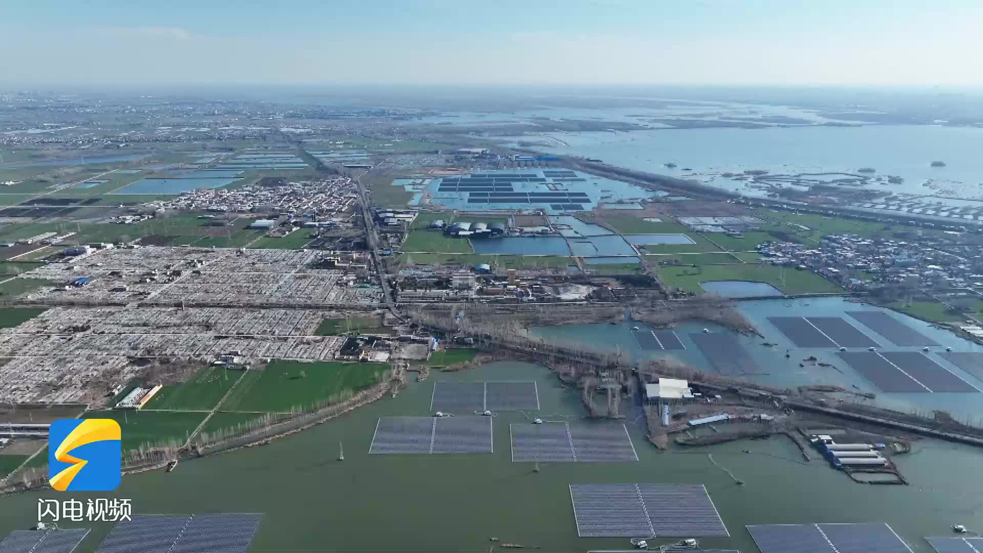 光伏鳞次栉比,熠熠生辉!滕州采煤塌陷区借"光"生"金"