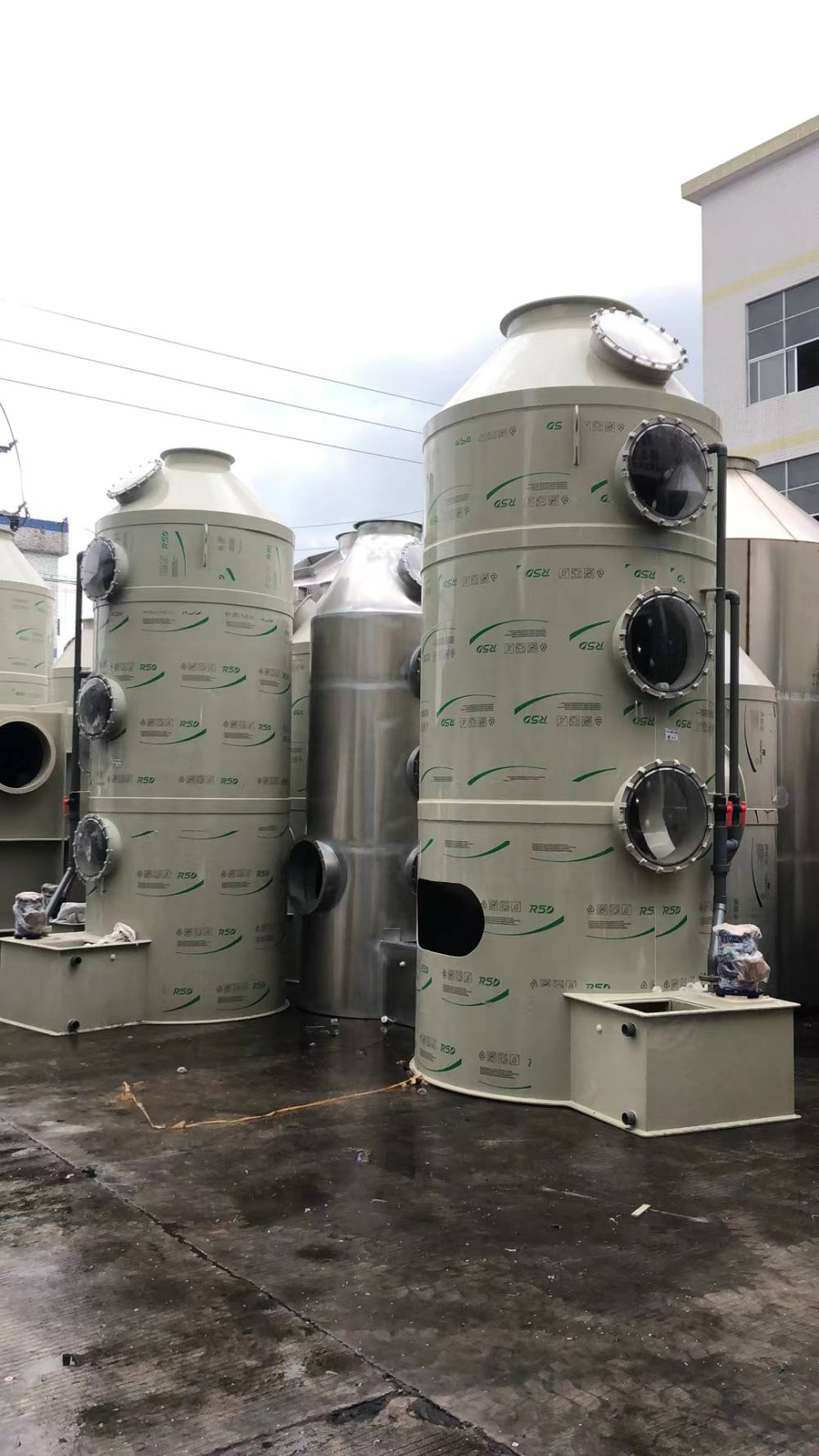 启绿环保喷淋除尘塔 水喷淋除尘塔 水喷淋塔 水喷淋设备启绿环保