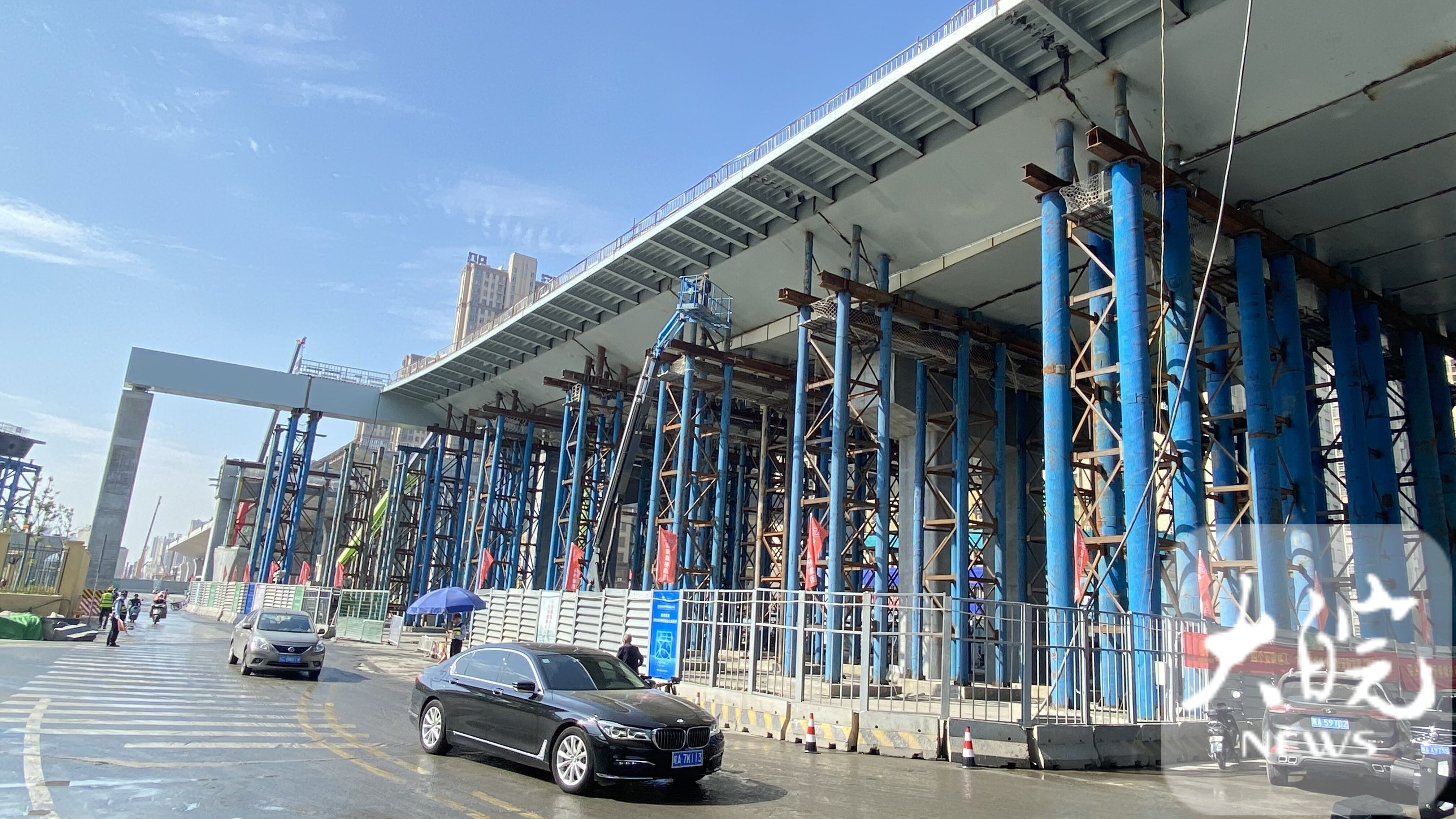 合肥包公大道高架明年元旦前通车放行