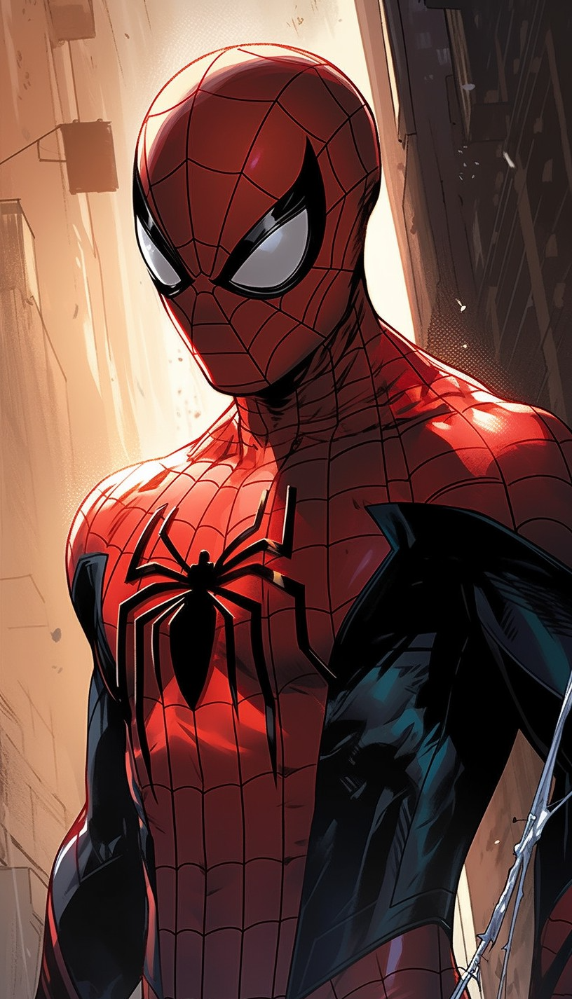 蜘蛛侠高清壁纸,让你的手机焕发英雄色彩