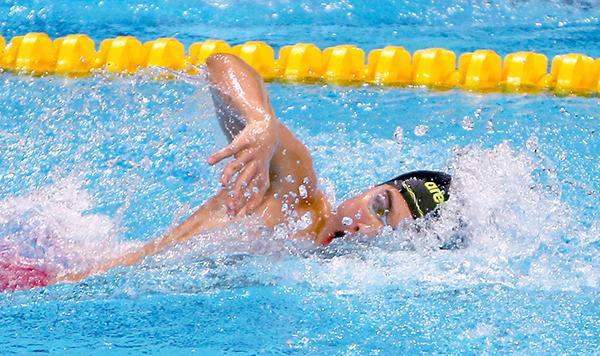 第58金!游泳男子1500米自由泳程龙