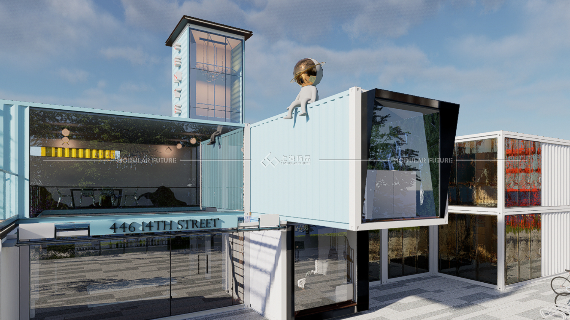 创意售楼处:集装箱打造房地产行业新宠