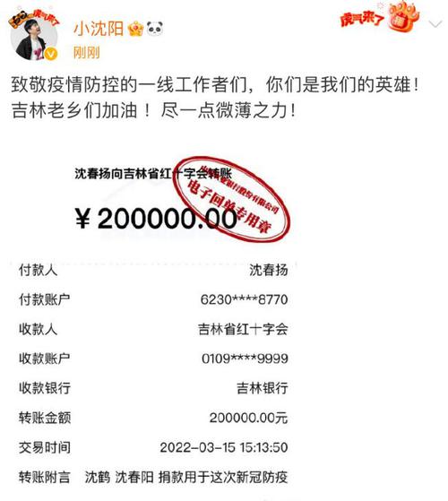 点赞!小沈阳捐款20万元支持吉林抗疫:老乡们加油