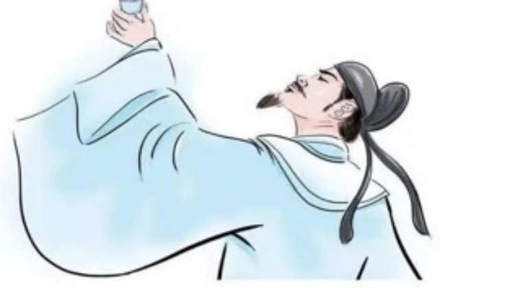 古代文人顶级仰慕链,李白甘居末位,文人雅士中有真正的"王"