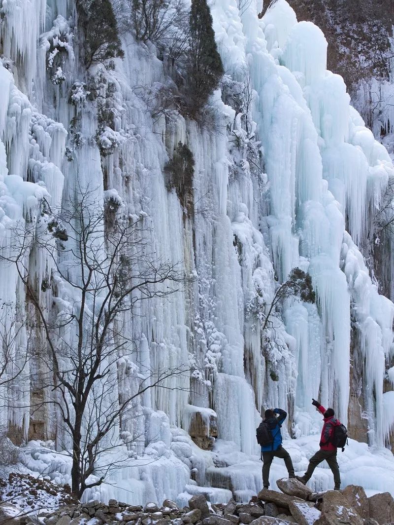 冰瀑,冰挂,雪景!来青州带你见证冬的魅力!