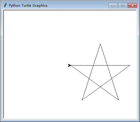 python画星星代码图片