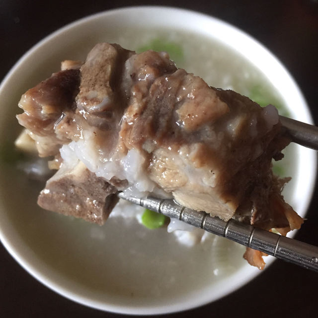 鲜贝烧骨粥,鲜美营养,老少皆宜