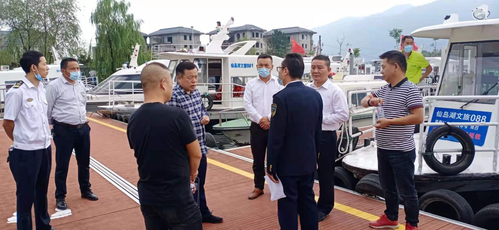 伍安国到阳新检查水上安全工作