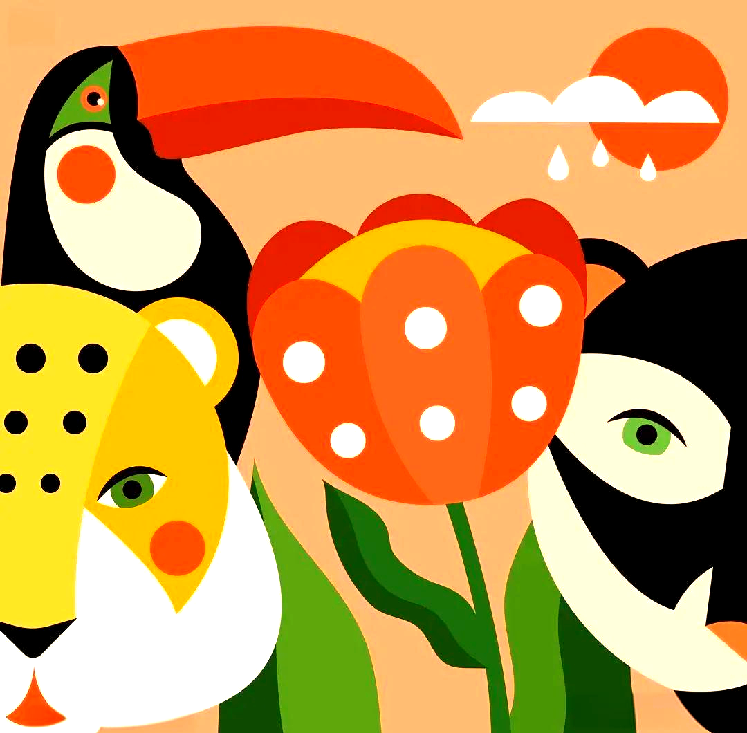 欣赏多样插画,感受创意之美