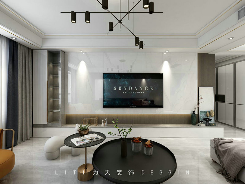 润都御园 120平方米 现代简约风效果图