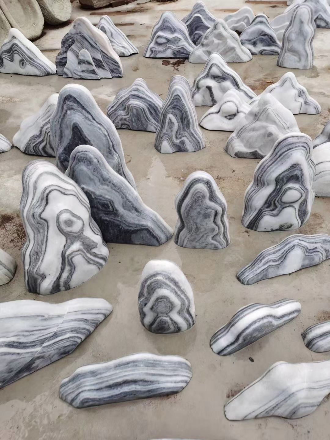 大连石材雕塑景观石图片展示