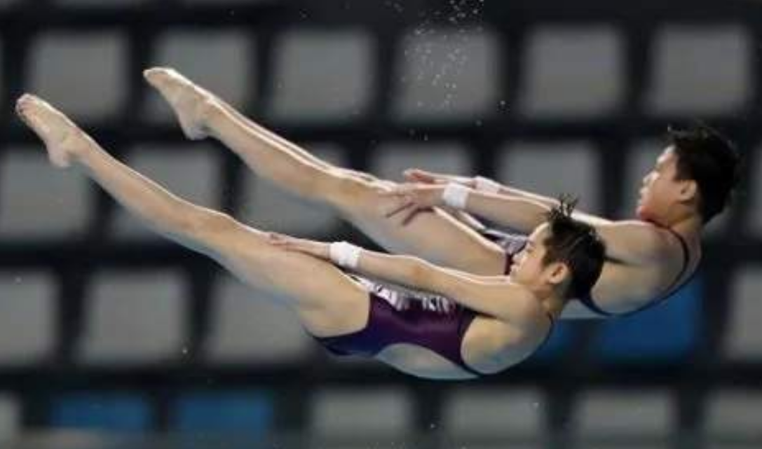 韩国跳水队的0分没白给,接下来忍住别笑,镜头记录全过程!