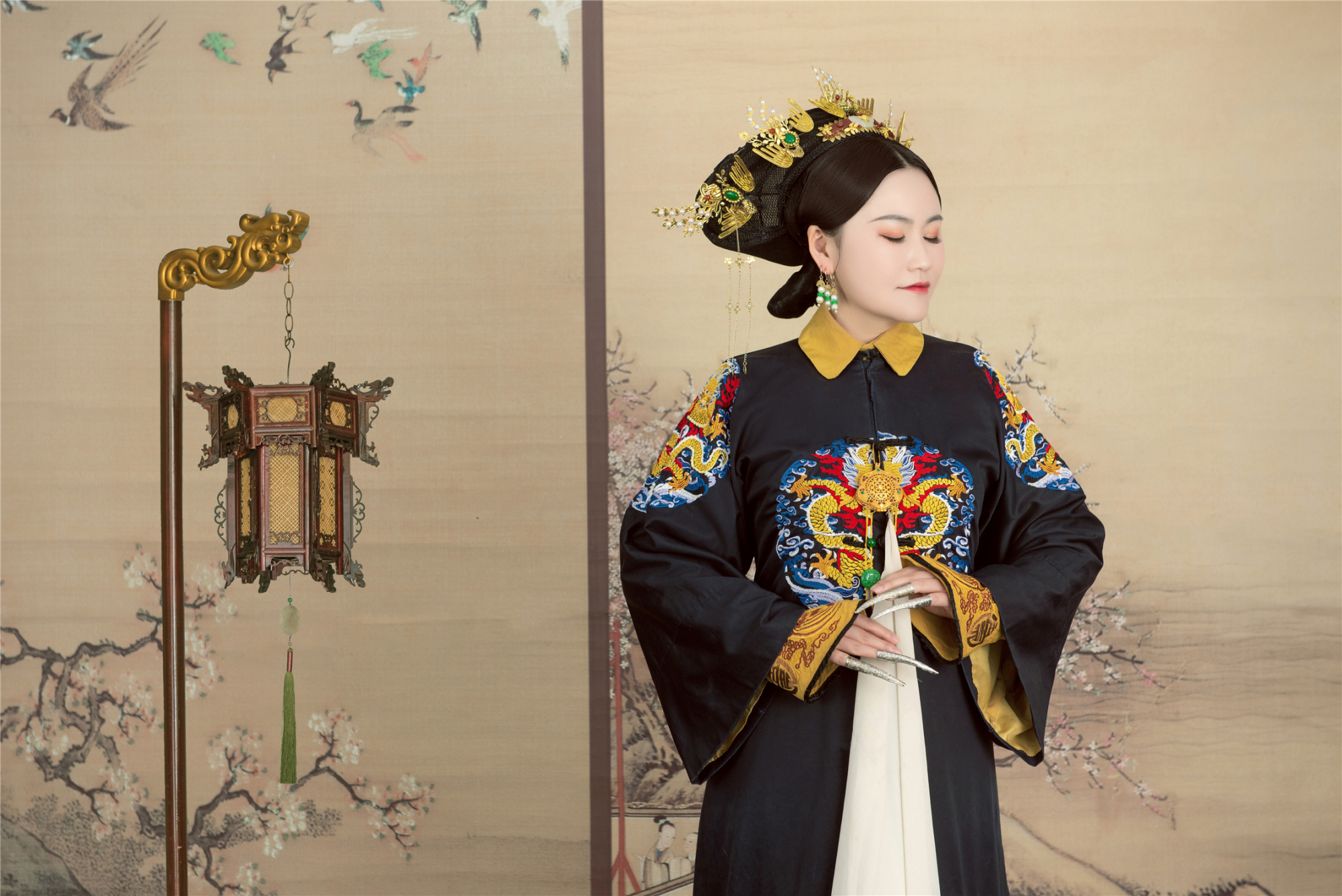 盘子女人坊古装摄影|端庄大气的"富察皇后"来了