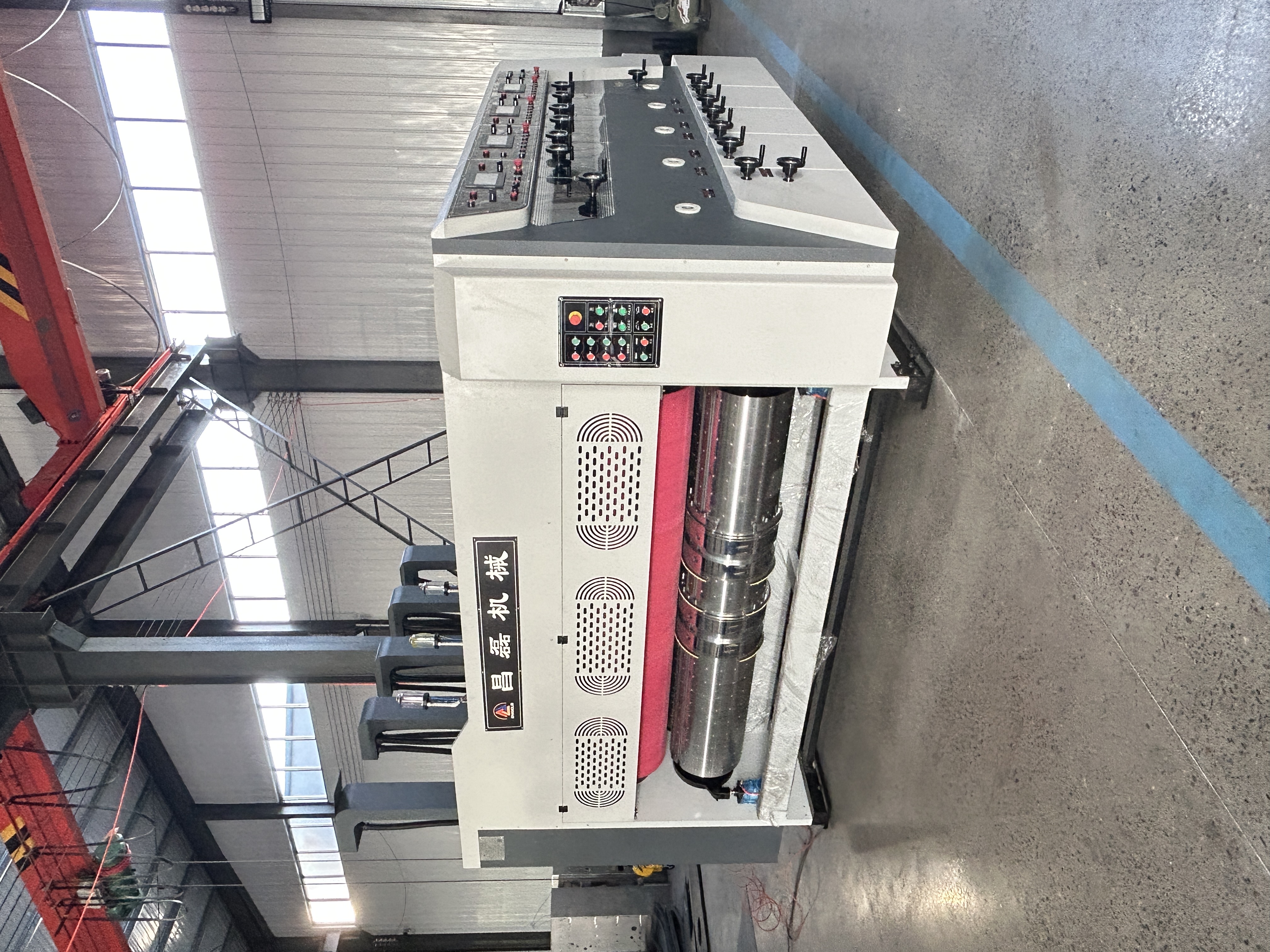 1424型前缘三色圆模机